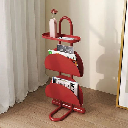 Living Room Small Side Table Magazine Book Shelf Space Saving End Table Stable