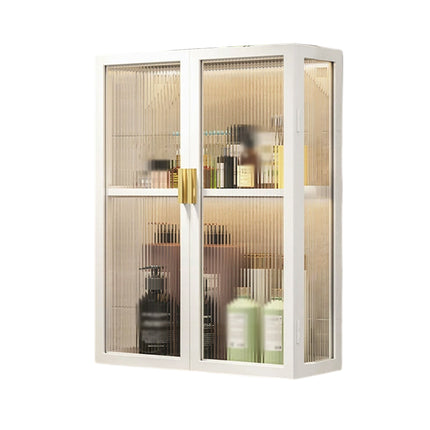 Wall Mounted Bathroom Shelf No Drill Rack Multi Layer Shower Storage Organizer