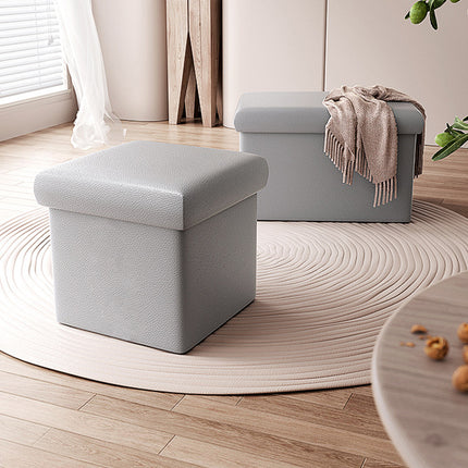 Multi Functional Storage Stool Shoe Bench Durable Space Saving for Entryway Home