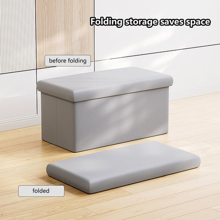 Multi Functional Storage Stool Shoe Bench Durable Space Saving for Entryway Home