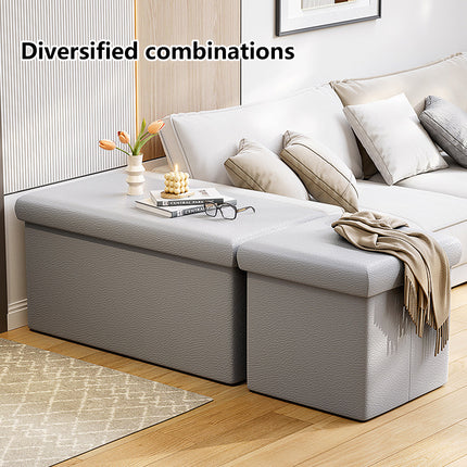 Multi Functional Storage Stool Shoe Bench Durable Space Saving for Entryway Home