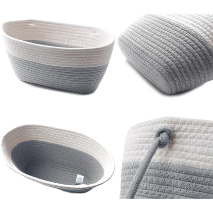 3-Tier Wall-Mounted Hanging Basket Storage Organizer For Clutter Space Saving