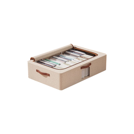 Home Foldable Under Bed Storage Box Clothes Shoes Bedding Dustproof Space Saving