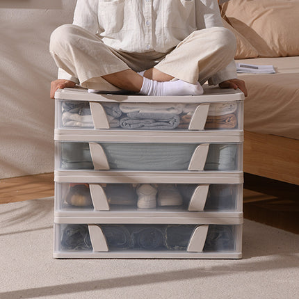 Under Bed Storage Drawer with Wheels Large Capacity Dustproof Space Saving