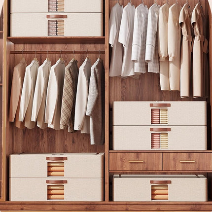 Home Foldable Under Bed Storage Box Clothes Shoes Bedding Dustproof Space Saving