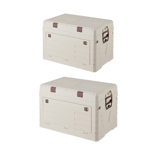 Foldable Storage Box Outdoor Camping Organizer for Hiking Picnic Travel Gear