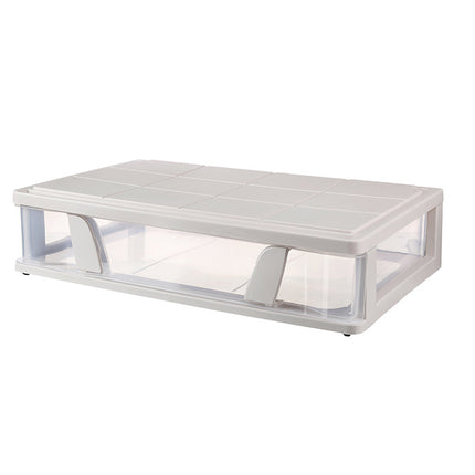 Under Bed Storage Drawer with Wheels Large Capacity Dustproof Space Saving