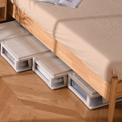 Under Bed Storage Drawer with Wheels Large Capacity Dustproof Space Saving
