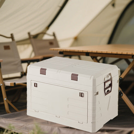 Foldable Storage Box Outdoor Camping Organizer for Hiking Picnic Travel Gear