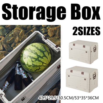 Foldable Storage Box Outdoor Camping Organizer for Hiking Picnic Travel Gear
