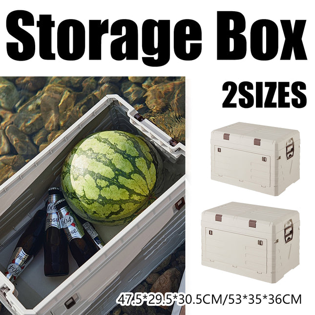 Foldable Storage Box Outdoor Camping Organizer for Hiking Picnic Travel Gear