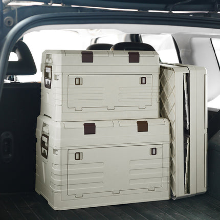 Foldable Storage Box Outdoor Camping Organizer for Hiking Picnic Travel Gear