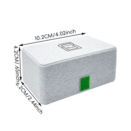 Multi Function SIM Card Memory Card Storage Box Waterproof Shockproof Portable
