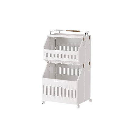Multi Layer Moisture Proof Laundry Hamper Storage Rack Space Saving Sturdy