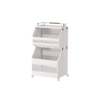 Multi Layer Moisture Proof Laundry Hamper Storage Rack Space Saving Sturdy