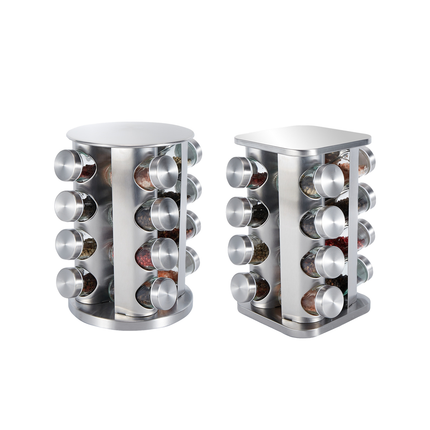 Rotating Spice Bottle Seasoning Rack Multi layer Seasoning Jar Storage Kitchen
