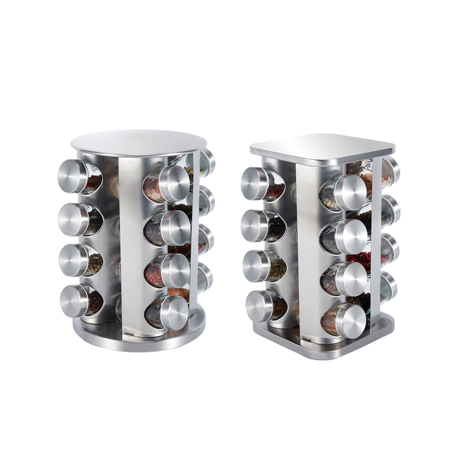 Rotating Spice Bottle Seasoning Rack Multi layer Seasoning Jar Storage Kitchen