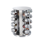 Rotating Spice Bottle Seasoning Rack Multi layer Seasoning Jar Storage Kitchen