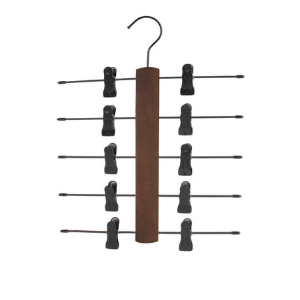 Multifunctional Hanger Clips Trouser Skirt Rack Multi Layer Storage Clothes Rack