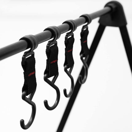 2/3 Tiers Aluminum Alloy Foldable Storage Rack Camping Table Sturdy Space Saving