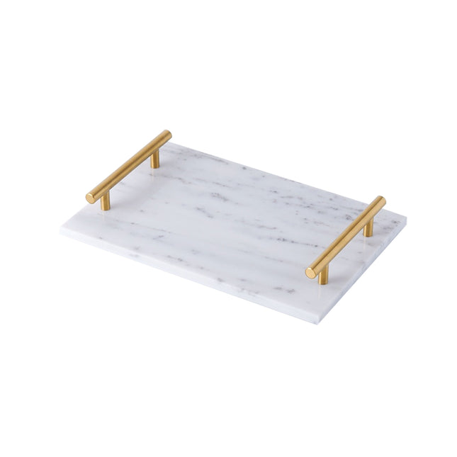 Natural Marble Tray Storage Display Tray Bathroom Living Room Decor Sample Tray