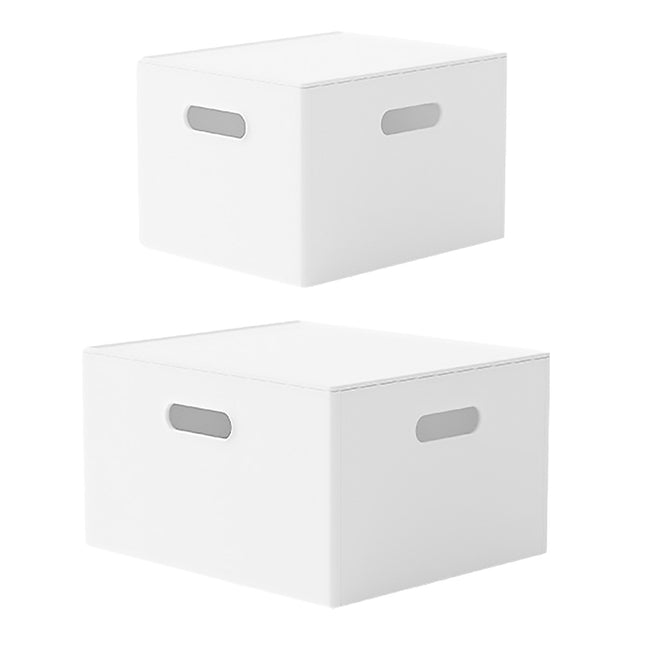 Portable Storage Box White M/L with Lid
