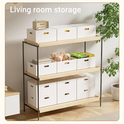 Portable Storage Box White M/L Without Lid for Home Use