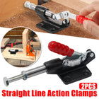 Quick Release Welding Clamp Set 2PCS Push Pull Fixture Clamping Tool Workshop