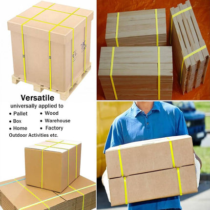1Roll Plastic Steel Strapping Band 65KG Tensile Strength For Heavy Duty Packing