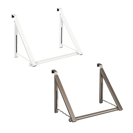 Over The Door Clothes Rack Adjustable Non Slip Stable for Clothes Space Saving