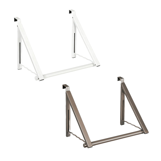 Over The Door Clothes Rack Adjustable Non Slip Stable for Clothes Space Saving