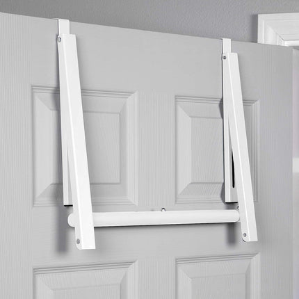 Over The Door Clothes Rack Adjustable Non Slip Stable for Clothes Space Saving