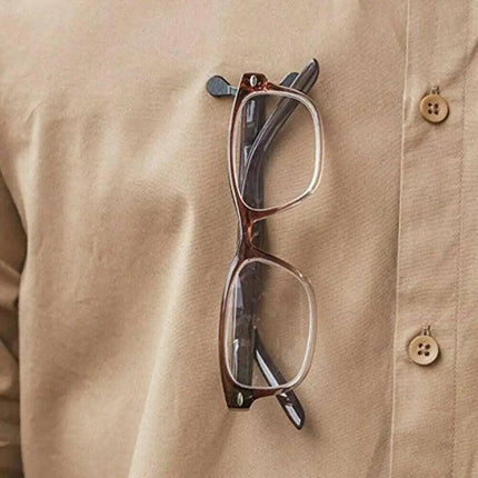 Strong Magnetic Eye Glasses Spectacle Sunglasses Clip Holder Brooch Badge Hang - Aimall