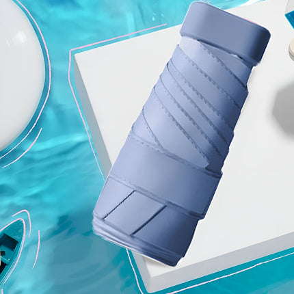 Windproof Umbrella Compact Portable For Sun And Rain Defense Small Folding