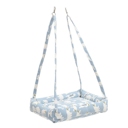 Small Animal Hanging Bed Hammock Cage for Guinea Pig Chinchilla Rabbit Soft Cozy