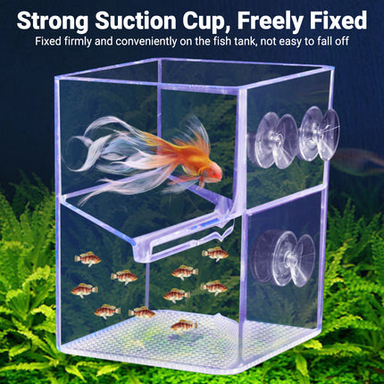 Fish Tank Breeding Box Floating Isolation Incubator Hatching Box for Aquarium