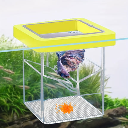 Fish Tank Breeding Box Floating Isolation Incubator Hatching Box for Aquarium