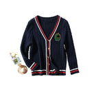 Kids Warm Cardigan Unisex Cozy Knitwear Sweater Boys Girls Fashion Knit - Aimall