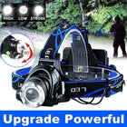 LED Headlamp Rechargeable Headlight Light Head Torch Lamp Flashlight AU Stock Aimall