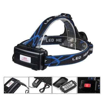 LED Headlamp Rechargeable Headlight Light Head Torch Lamp Flashlight AU Stock Aimall