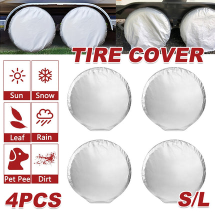 Car Spare Tire Cover Tire Storage Bag Waterproof Dustproof UVResistant SUV Truck