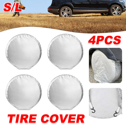 Car Spare Tire Cover Tire Storage Bag Waterproof Dustproof UVResistant SUV Truck