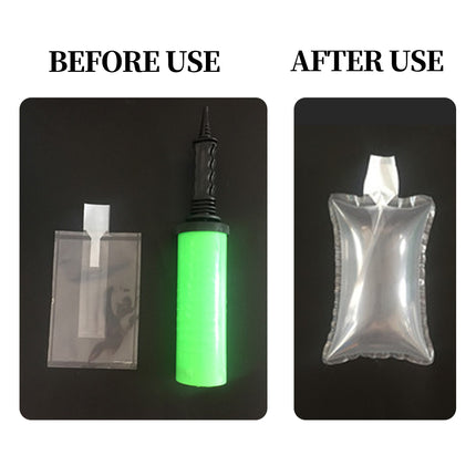 100pcs Inflatable Air Column Bag Bubble Wrap Cushion Packaging Buffer Filling