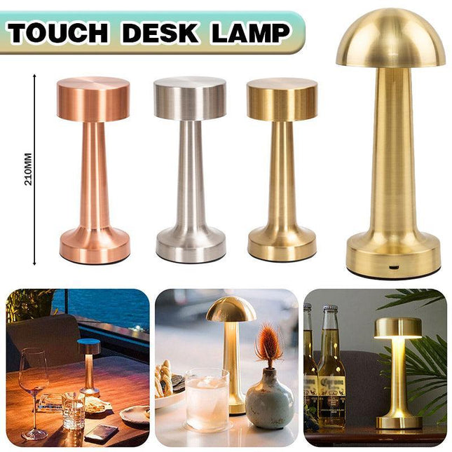 Cordless Touch Desk Lamp Led Rechargeable Usb Dimming Table Light For Bar Ktv