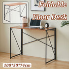 Foldable Computer Desk Portable Stable Space Saving with Non-Slip Foot Pad