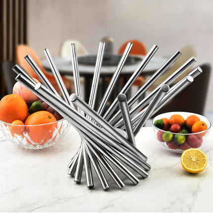 Stainless Steel Creative Rotating Fruit Bowl Living Room Hotel Display Bowl