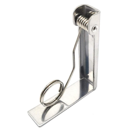 6pcs Stainless Steel Tablecloth Clips Table Cover Holders for Desktop Picnic