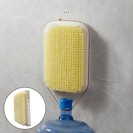 Wall Mounted Back Scrubber Bathroom Clean Shower Rubbing Back Pad Household