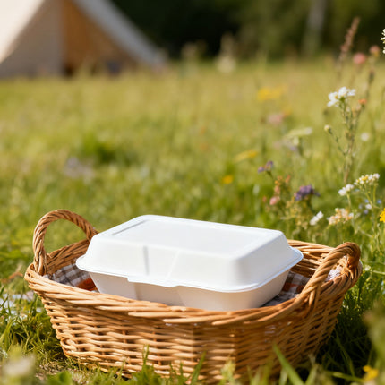 50PCS Hot Dog Fast Food Takeaway Packaging Boxes Greaseproof for Home Delivery