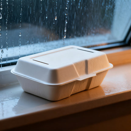 50PCS Hot Dog Fast Food Takeaway Packaging Boxes Greaseproof for Home Delivery